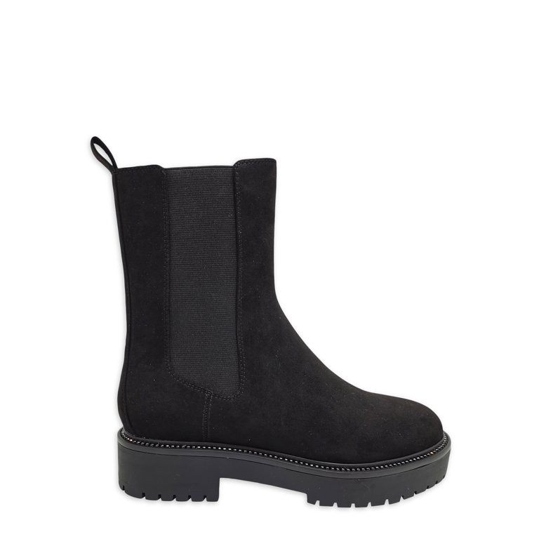 Time and Tru Women's Bling Chelsea Boots | Walmart (US)