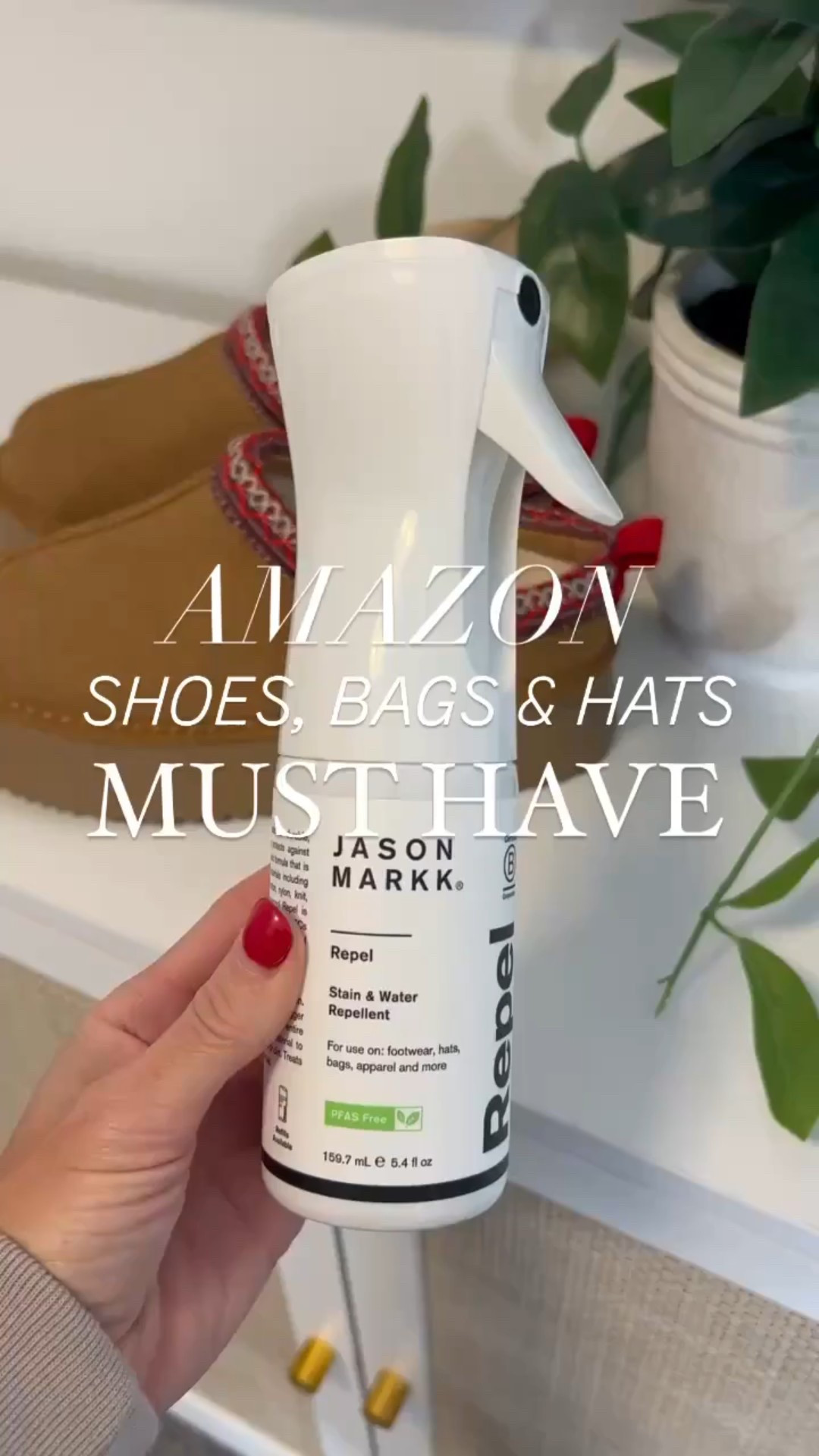 Amazon Must Have✨
Protect your shoes, hats and bags with this spray that is a water and stain repellent. No more worrying about your uggs, suede handbags or sneakers getting stained and ruined. Just simply spray, let dry and you are good to go! 


Amazon finds, Amazon must haves, water stain repellent, winter must haves, ugg spray protection, sneaker cleaner, shoe cleaner

#LTKGiftGuide #LTKSeasonal #LTKFindsUnder50