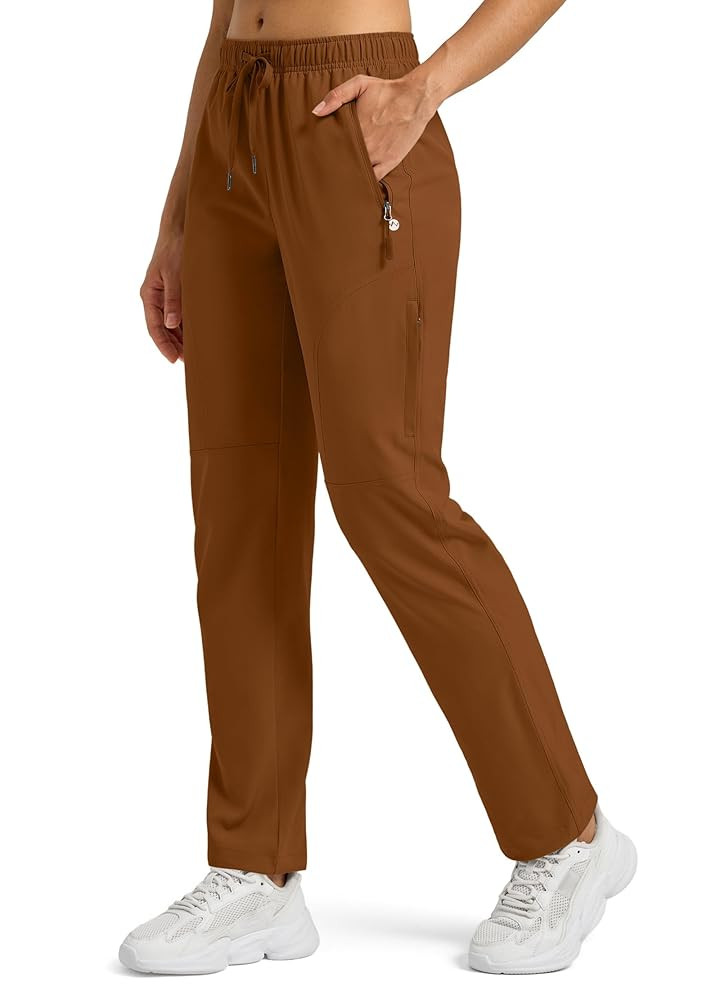 Willit Women's Hiking Pants Quick Dry Cargo Pants Lightweight Water Resistant Travel Golf Pockets... | Amazon (US)
