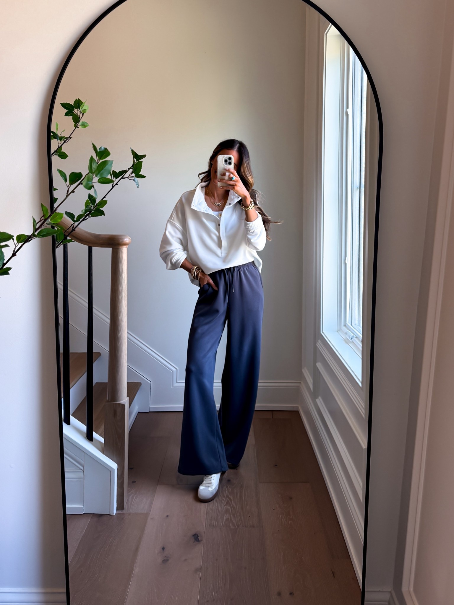 Travel Outfit Basics / wearing a xsmall in the pants and built in bra tank and small in pullover and trench. 

#LTKootd #LTKmomlife #LTKTravel