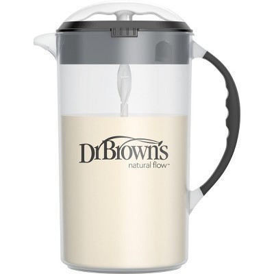 Dr. Brown's Baby Formula Mixing Pitcher with Locking Lid & No Drip Spout - 32oz - Black | Target