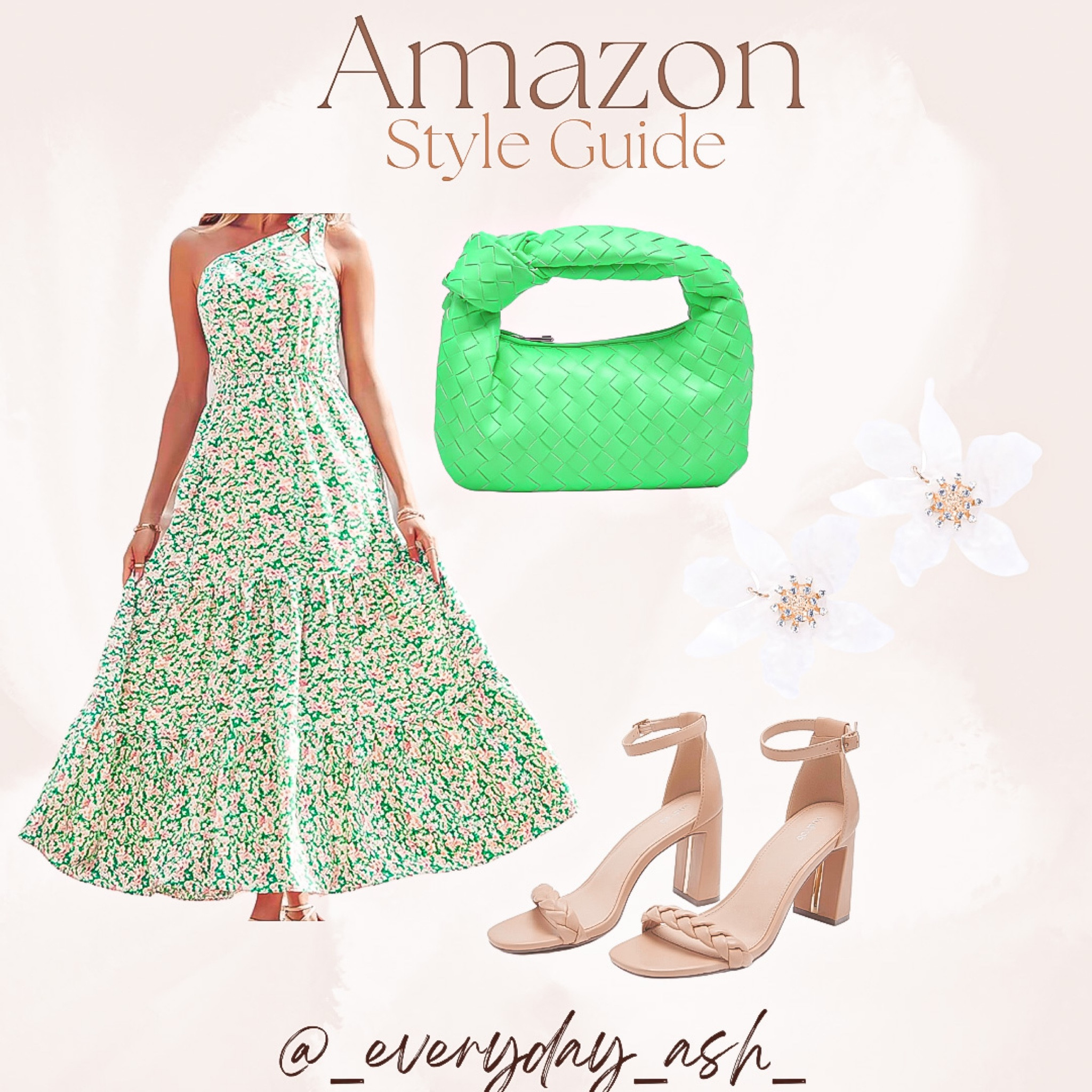Amazon Style Guide

This one is perfect for spring / summer weddings, beach vacations, graduations or even an 
International trip 💚

Floral maxi dress, wedding guest dress, vacation dress, nude heels, wedding shoes, neutral shoes, green handbag, woven purse, white earrings, wedding earrings, family photo outfit, amazon finds, amazon fashion, affordable look 

#LTKstyletip #LTKxPrimeDay #LTKwedding