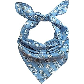 AVKA Studio 100% Cotton Bandanas/Handkerchief for Women, 20X20 In, 2 pack | Amazon (US)