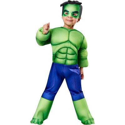 Toddler Marvel Hulk Halloween Costume Jumpsuit | Target