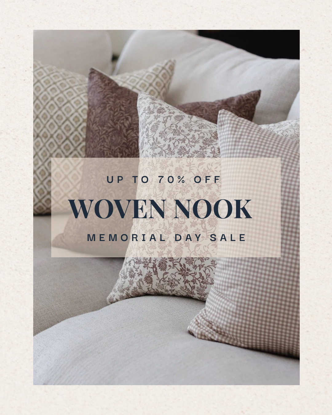 Found a reason to push me over the ledge with some pillows I have been eyeing from Woven Nook! 

 #LTKHome