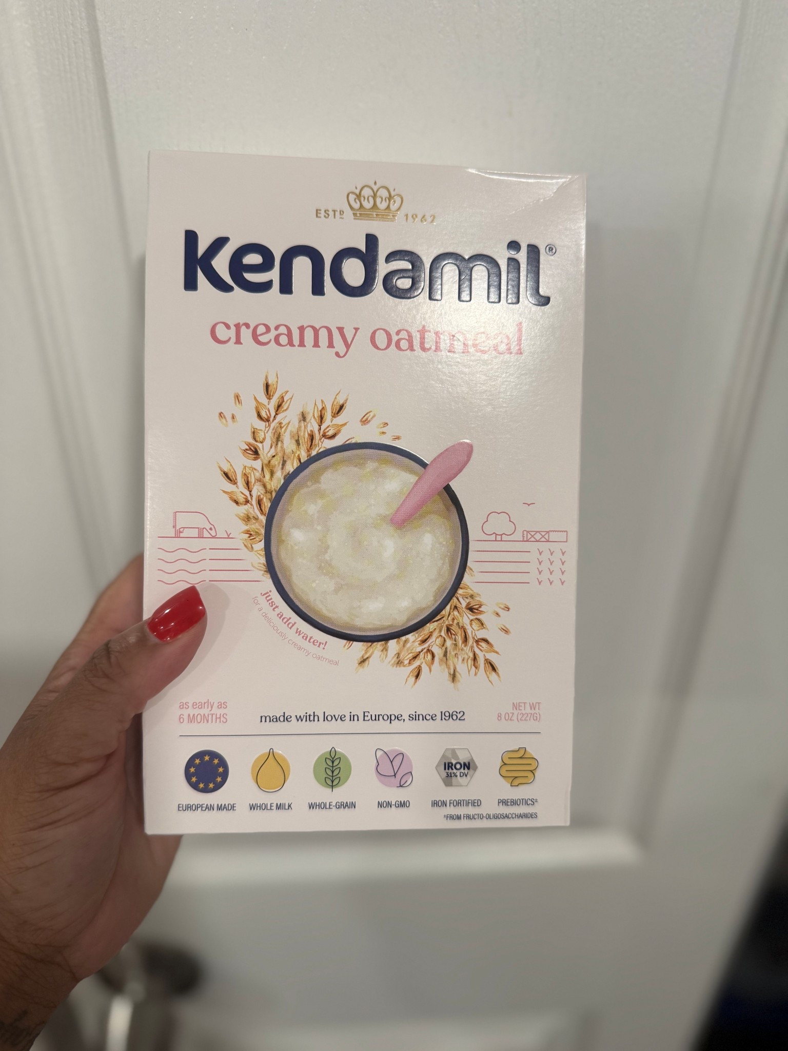 Little morning moment with my baby 🤍

We recently tried Kendamil Creamy Oatmeal and it’s quickly become one of our favorite breakfast options. It’s super smooth and creamy, which makes it perfect for babies who are still getting used to solids.

What I love about it as a mom:
• Made with simple ingredients  
• No palm oil  
• Naturally creamy texture that babies actually enjoy  
• Gentle on little tummies  

Some mornings you just need something quick, nourishing, and stress-free… and this has definitely been one of those go-to breakfasts in our house. 🥣

Baby is happy, tummy is full, and mom gets a small win for the day.

#momlife #babyfood #startingsolids #momfinds #cleanbaby

#LTKBaby #LTKmomlife