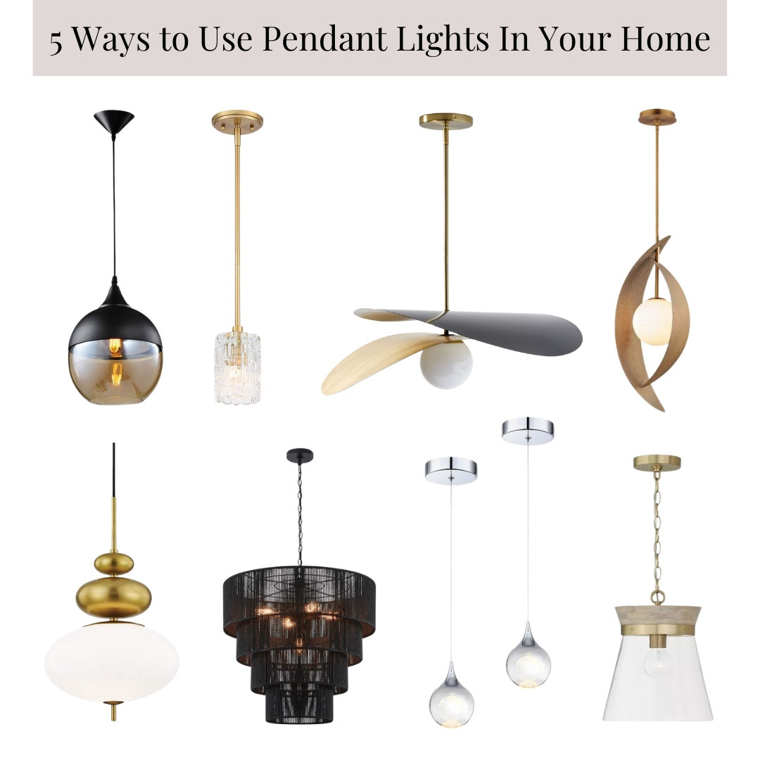 Let’s talk about lighting! 

Lighting is one of the most important elements that you can add to your home. Over the next few weeks I’ll be sharing information about the different categories of lighting, color temperature, and more! 

This week the focus is on Task Lighting, specifically pendant lights. Pendant lights are a versatile and stylish lighting option that can enhance both the functionality and aesthetics of a home. 

Here are five ways you can use pendant lights. Get your scroll on! 

#LTKhome