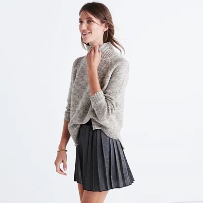 Shimmer Mini Skirt | Madewell