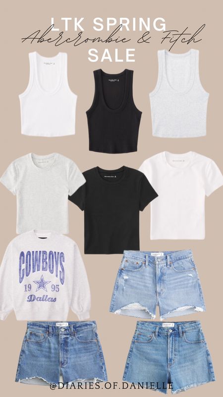 LTK Spring Sale | Basics 💗 
20% off sitewide!

Womens cutoff shorts, denim shorts, basic tank top, scoopneck tank, baby tee, basic tee, everyday outfits, casual outfits, summer outfits, spring outfits, basic outfits, crop tee, crop tank

#LTKfindsunder50 #LTKSpringSale #LTKsalealert