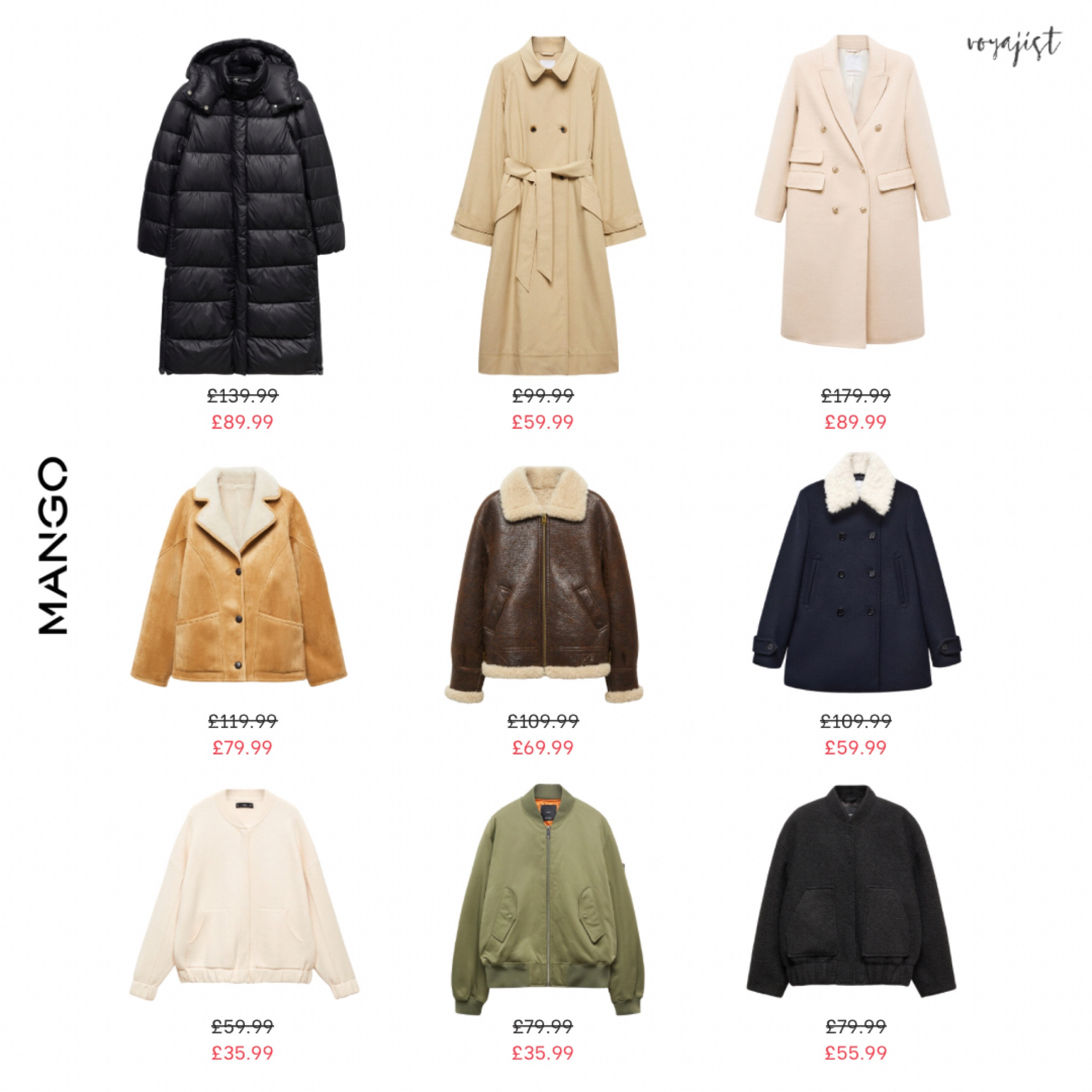 9 Mango coat picks you can’t resist on Black Friday sales!

Beat the winter chill with these trendy Mango coats, now at Black Friday steals!
Act fast as stocks won’t last!

Follow for more inspo 💖

#LTKsalealert #Mango #BlackFridaySale

#LTKCyberSaleUK #LTKGiftGuide #LTKCyberWeek