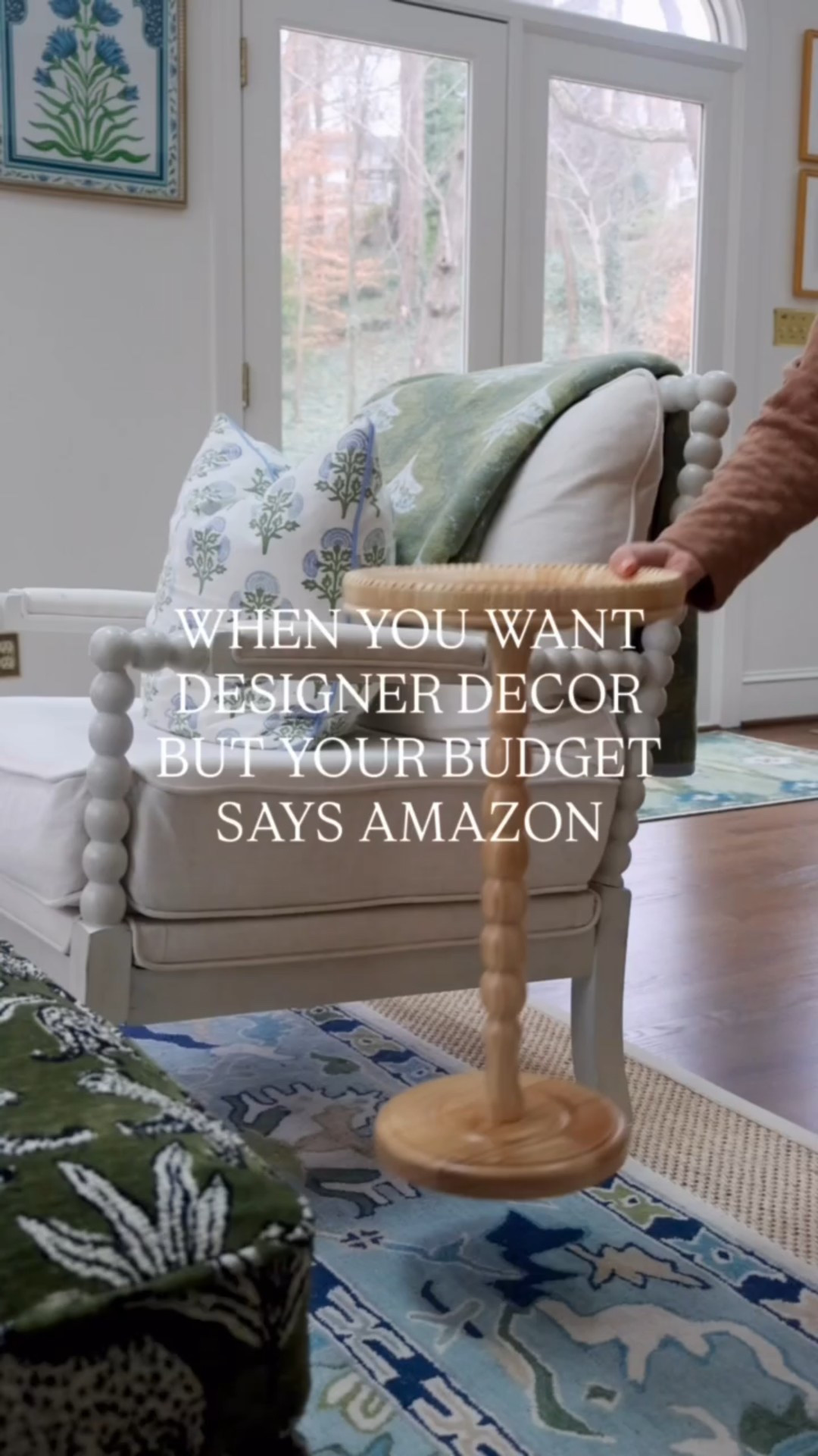 Amazon finds that will have all of your friends thinking you bought them at designer stores. I love the block print and drink table  

#LTKSeasonal #LTKHome