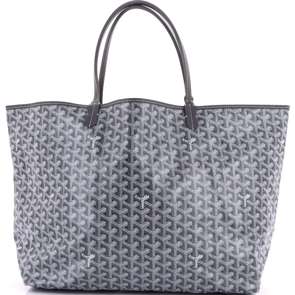 Pre-Owned Goyard Saint Louis Tote Coated Canvas GM in Gray at Nordstrom, Size Medium | Nordstrom