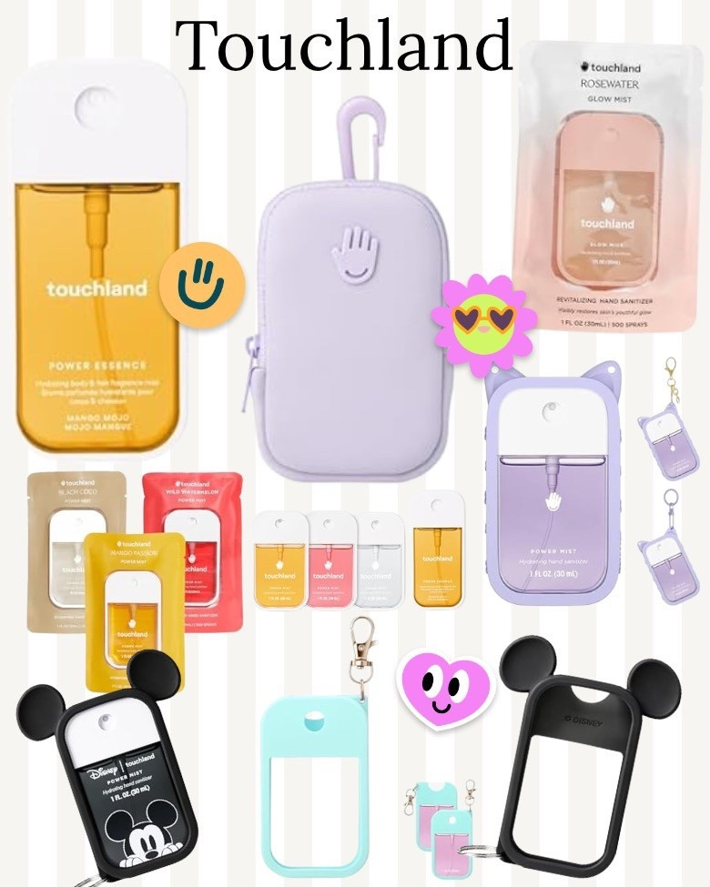 Did you know there is more to Touchland than just hand sanitizers? They have a collaboration with Disney, and have added pouches, cases, and much more. I could definitely see the kids clipping these pouches to their backpacks. And how nice, if it gets them to sanitize! 

#LTKFamily #LTKHome