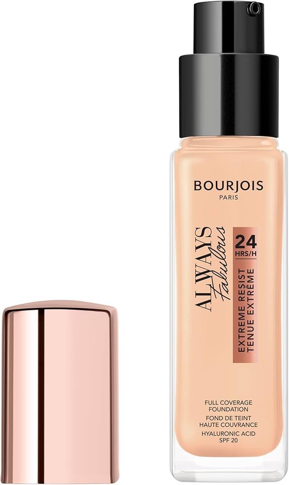 Bourjois - Fond de Teint Always Fabulous - Haute Couvrance - Formule Hydratante et Longue Tenue -... | Amazon (FR)