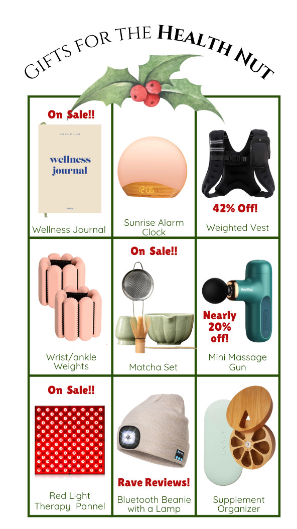 Gift ideas for the health fanatic in your life! Lots of items on sale!! Start shopping! 

 #LTKGiftGuide #LTKHoliday #LTKSaleAlert