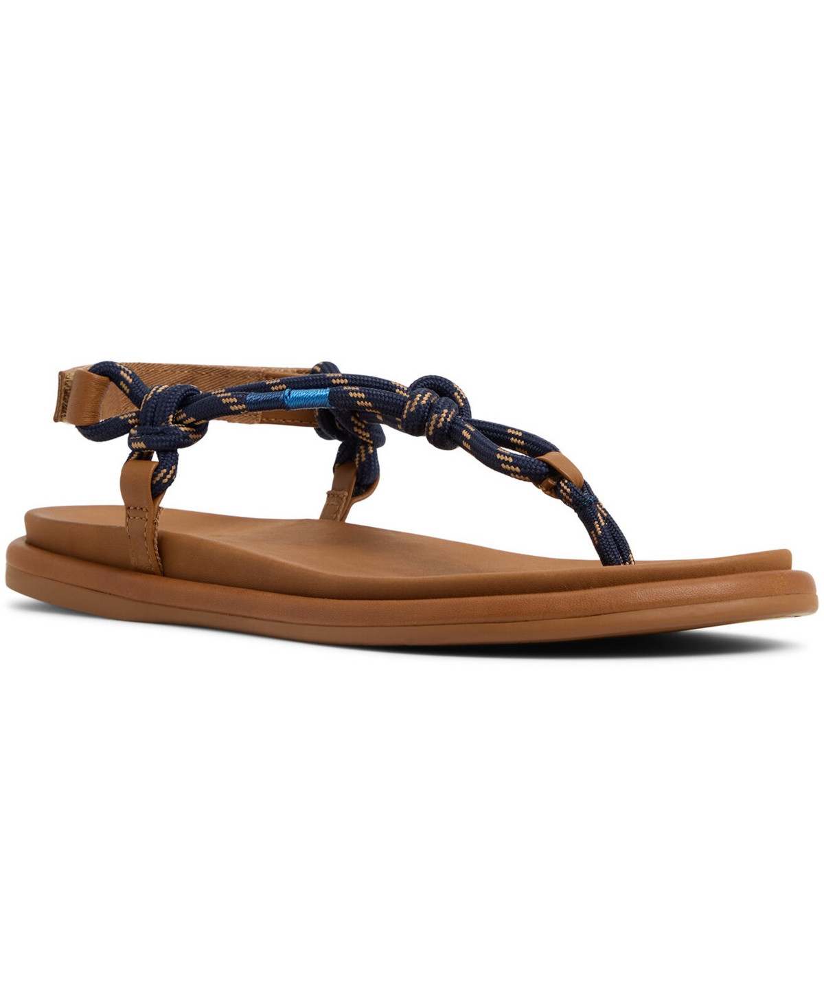 Sperry Women's Isla T-Bar Round Toe Sandals - Navy | Macy's