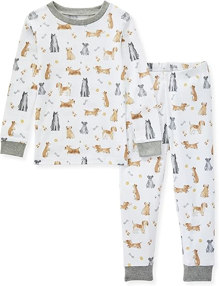 Burt's Bees Baby Baby Boys' Pajamas, Tee and Pant 2-Piece Pj Set, 100% Organic Cotton | Amazon (US)