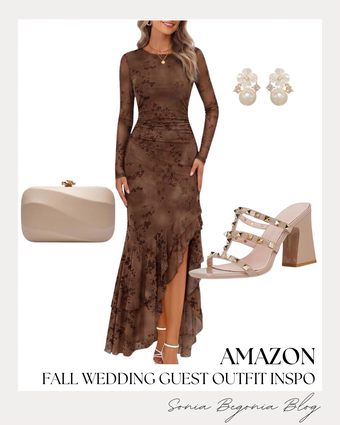 I styled this long-sleeve mesh floral maxi dress with studded heel mules, a chic hard-shell clutch, and pearl floral earrings. An elegant, head-turning look for any autumn wedding! 🕯️✨

#AmazonFashion #FallWedding #WeddingGuestDress #AmazonFinds #LTKfashion #FallStyle #MaxiDress #LTKwedding #OutfitInspo #LTKunder100 #AutumnStyle #WeddingGuestStyle

#LTKWedding #LTKSeasonal #LTKootd