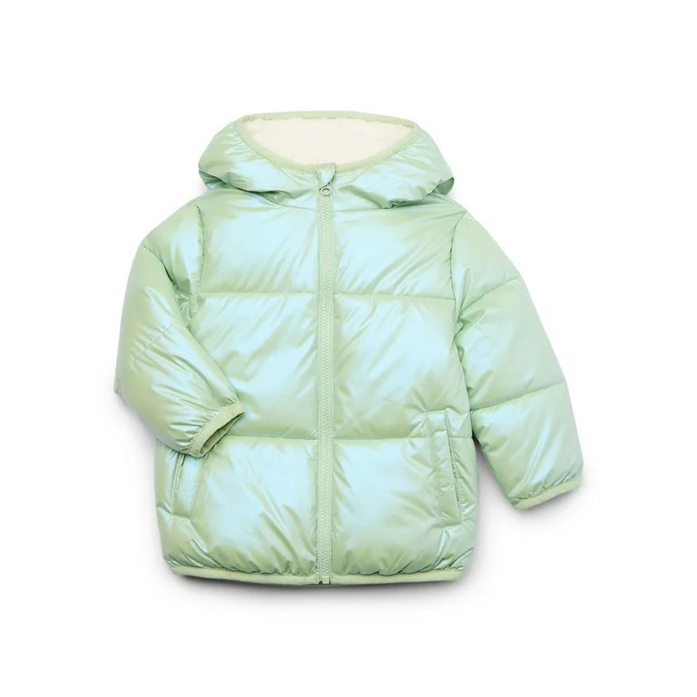 Swiss Tech Toddler Heavyweight Puffer Jacket, Size 12M-5T | Walmart (US)