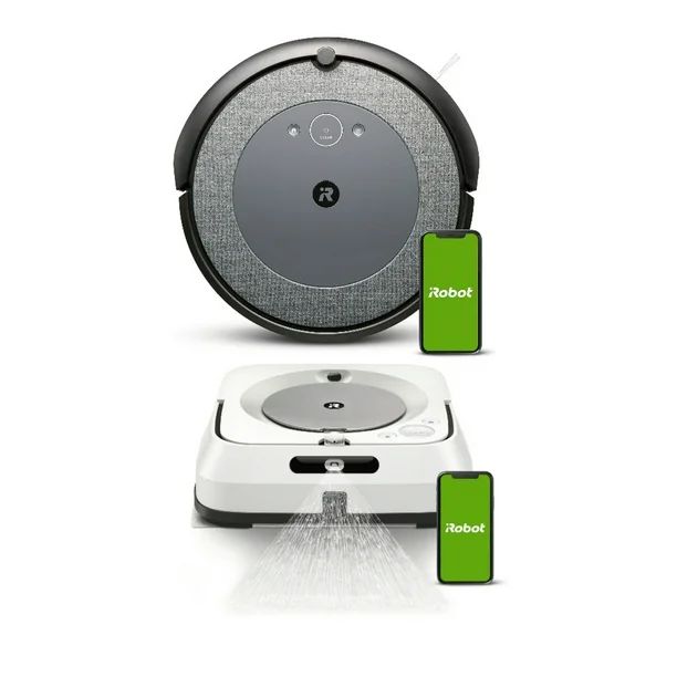 iRobot Roomba i3 (3150) Wi-Fi Connected Robot Vacuum & Braava Jet m6 Robot Mop - Walmart.com | Walmart (US)
