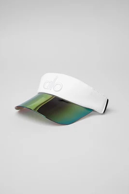 Alo YogaÂ® | Airlift Solar Visor Hat in White | Alo Yoga