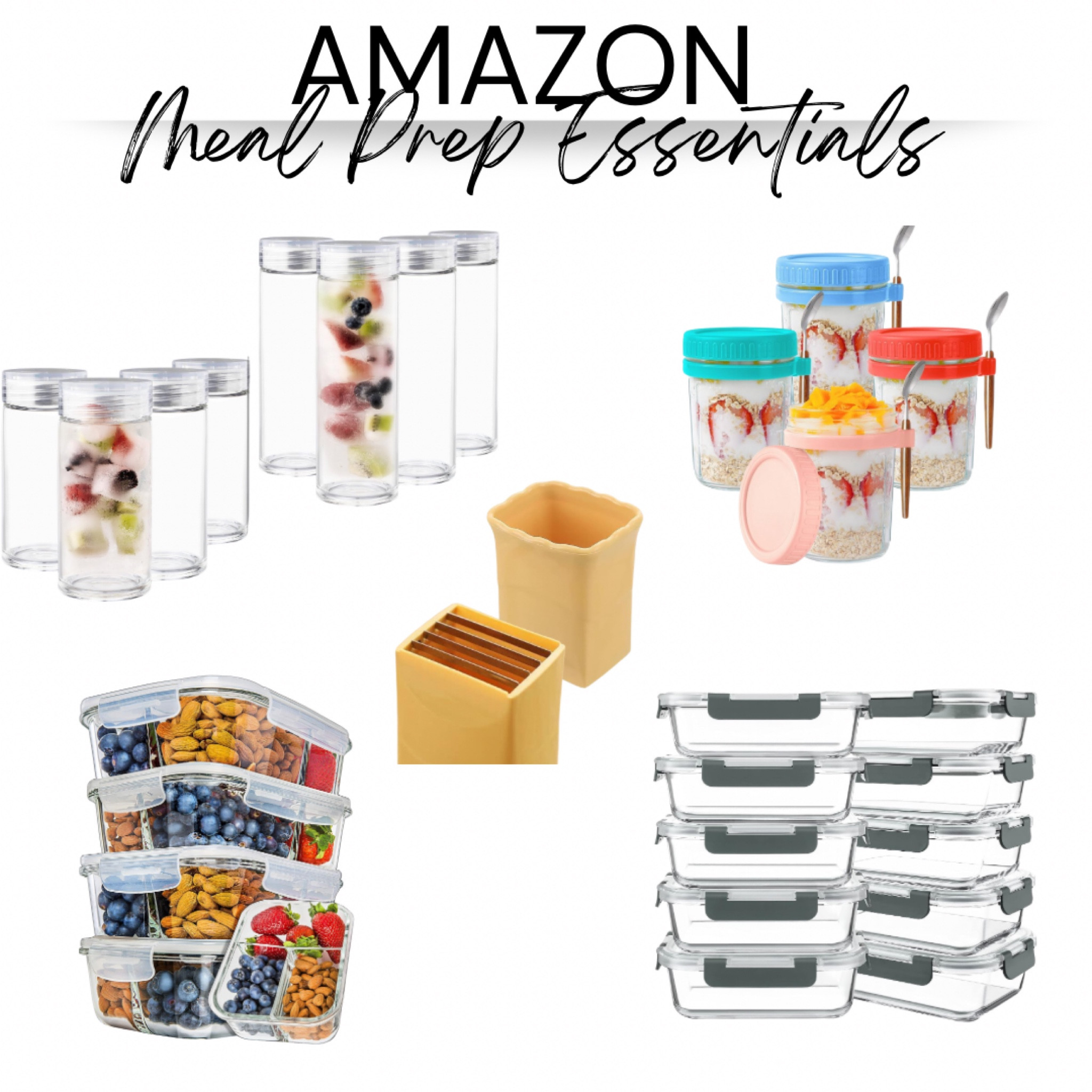 Lets get fit in 2025 and use these Amazon meal prepping essentials to help you along the way. #mealprepessentials

#LTKActive #LTKMidsize #LTKFitness