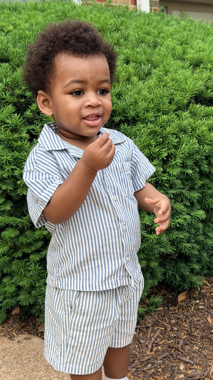 Happy Saturday✨

This mama loves a matching two-piece set, so you already know my little guy is going to stay in a matching set too. 💙✨

#gapfinds #boymomlife #toddlerstyle

#LTKKids #LTKootd #LTKBaby