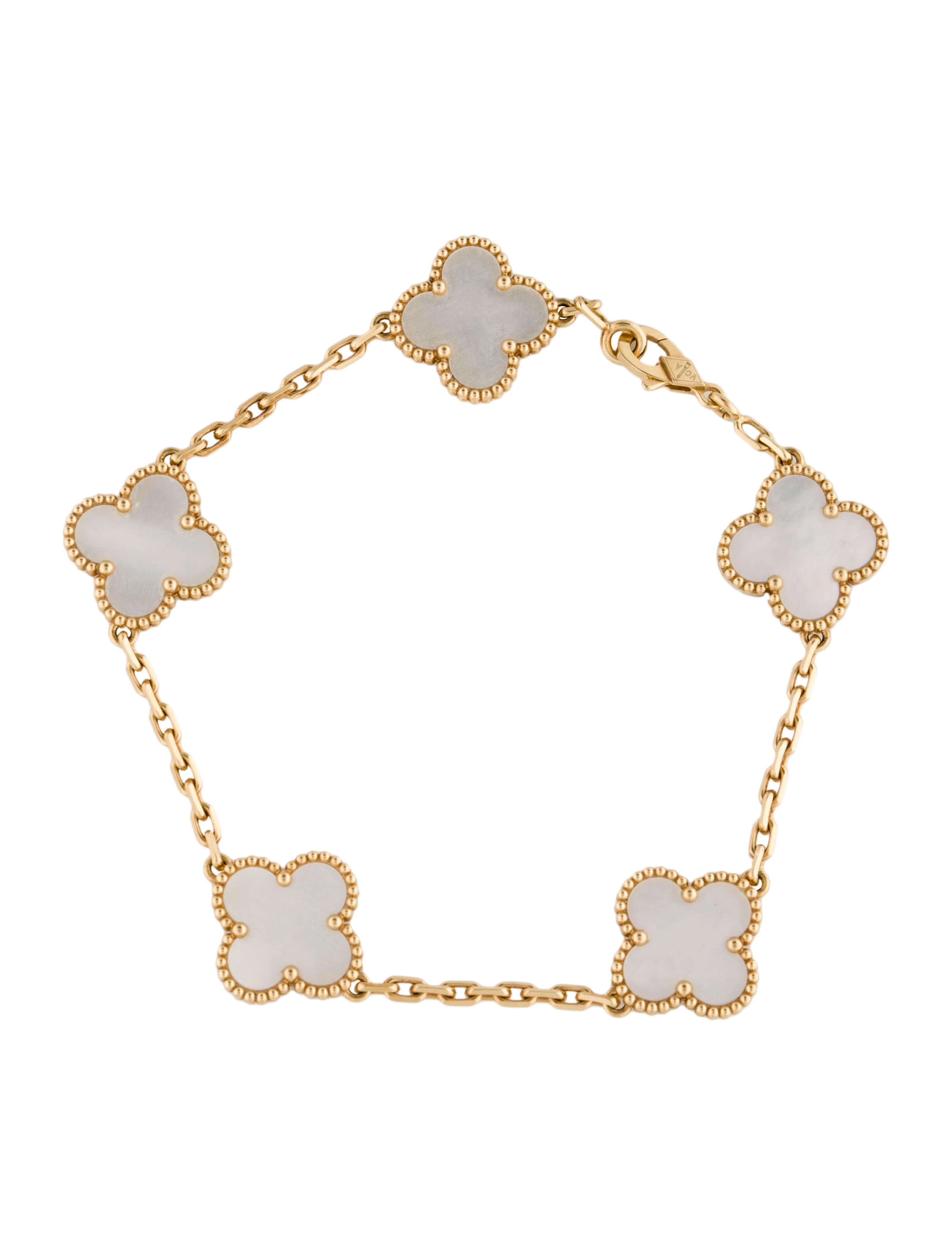 Vintage Alhambra Bracelet, 5 Motifs | The RealReal