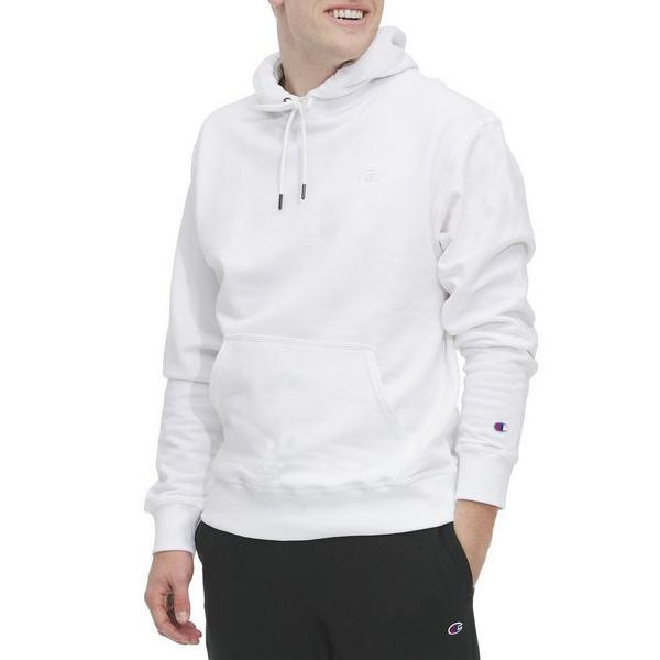 Men's Champion Powerblend Hoodie Small White | Scheels Sports