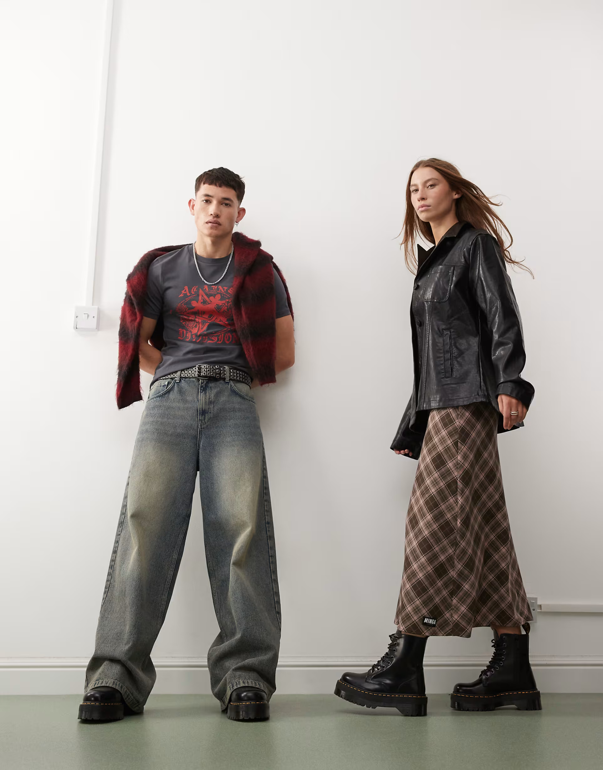 Dr Martens unisex Jadon 8-Eye Smooth Leather Platform Boots | ASOS (Global)