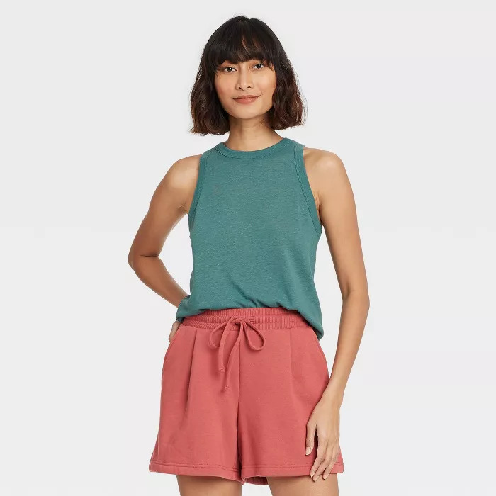 Women's Linen Tank Top - A New Day™ | Target