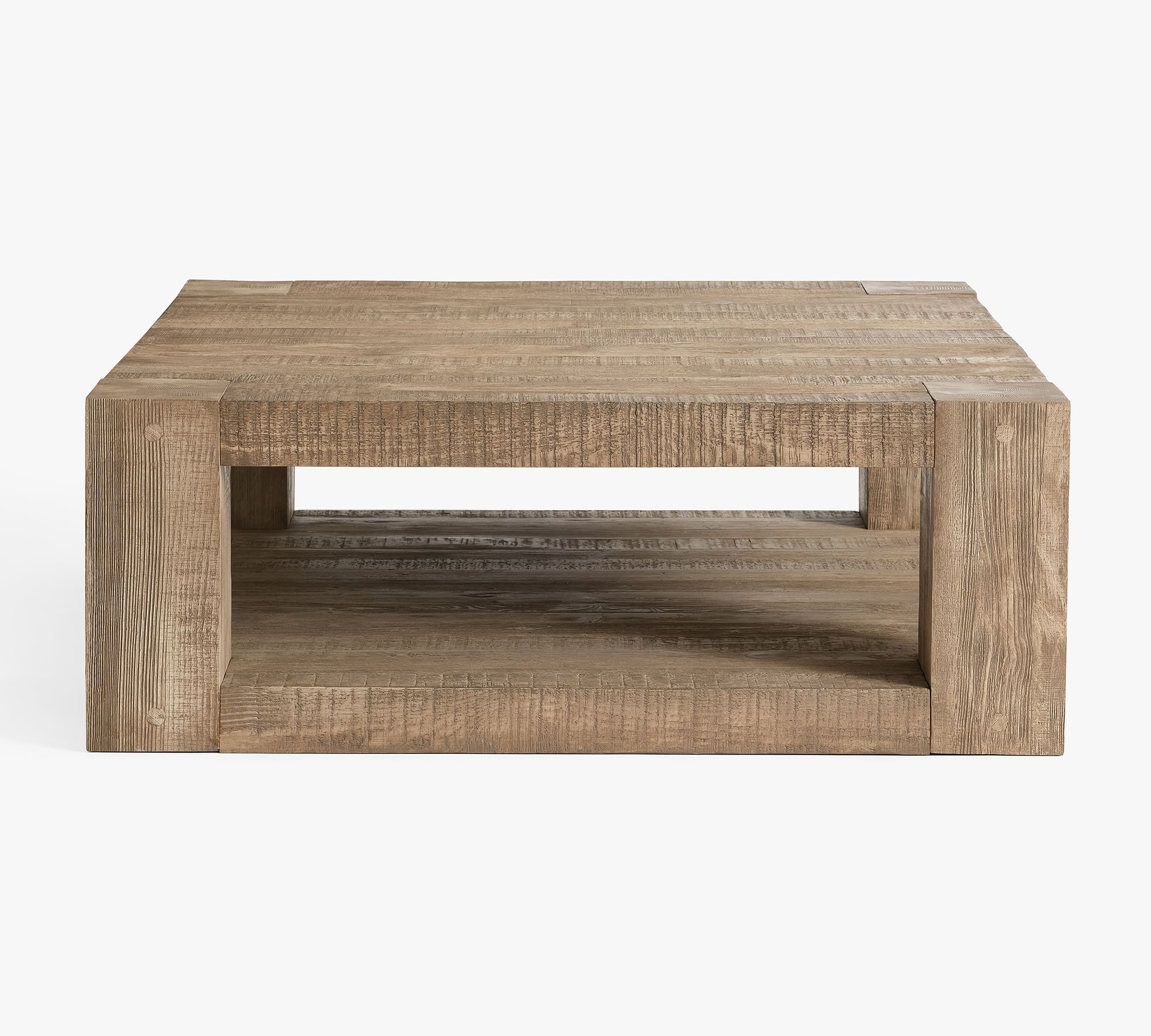 Rockport Square Reclaimed Wood Coffee Table (44") | Pottery Barn (US)