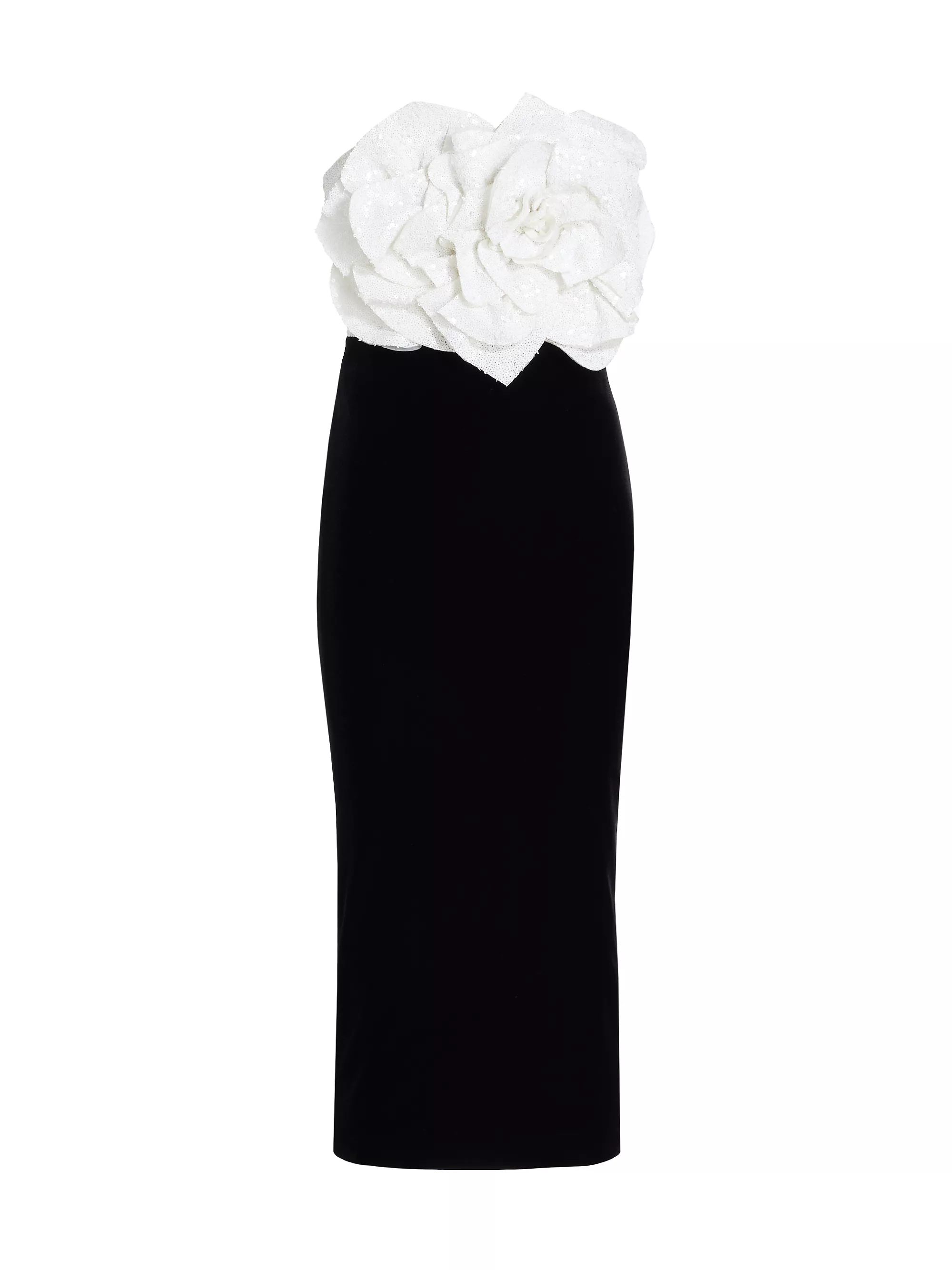 Black WhiteAll MidiBadgley MischkaSequined Rose Velvet Midi Dress$297$495
            
          ... | Saks Fifth Avenue