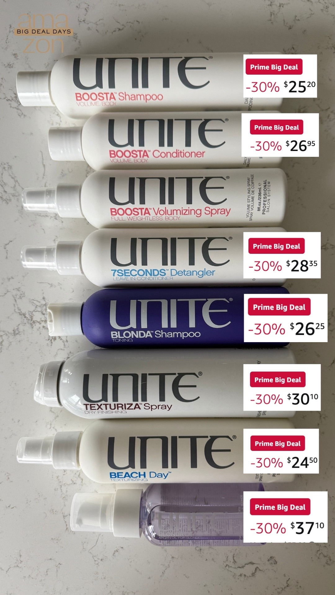 Amazon Deal: Unite Hair 30% Off

#LTKBeauty #LTKSaleAlert #LTKStyleTip