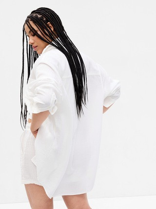 Crinkle Gauze Weekend Tunic | Gap (CA)