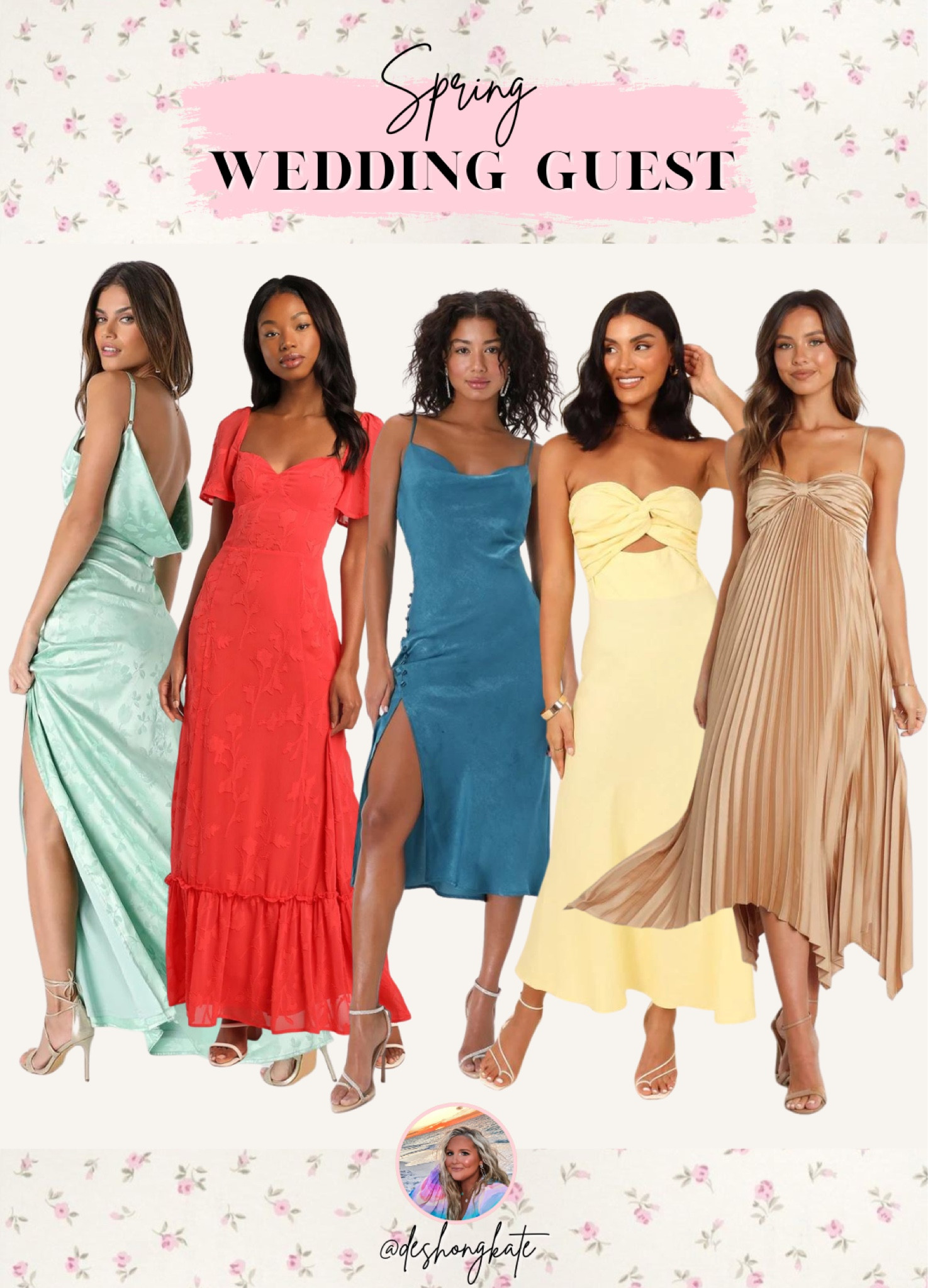Wedding guest. Spring wedding guest. Floral dress. Maxi dress. Midi dress. Summer wedding. Spring wedding. Guest of the wedding. Outdoor wedding. Amazon. Under $100. Revolve sale. High neck dress. Low back dress. Bright colors. Puff sleeve dress. Wedding styles. 

#LTKSeasonal #LTKwedding #LTKunder100