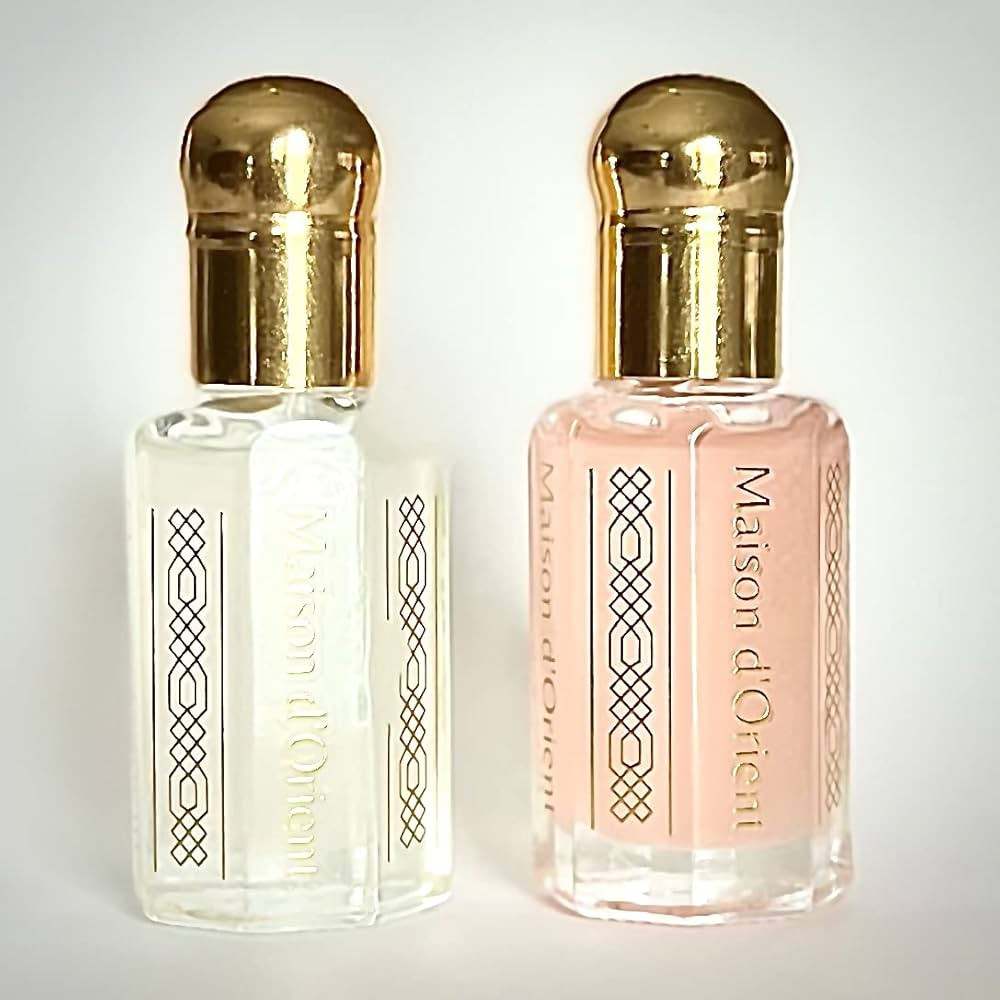 Amazon.com : Maison d'Orient Musk Tahara Collection (White & Pink Musk) Alcohol Free Arabian Atta... | Amazon (US)