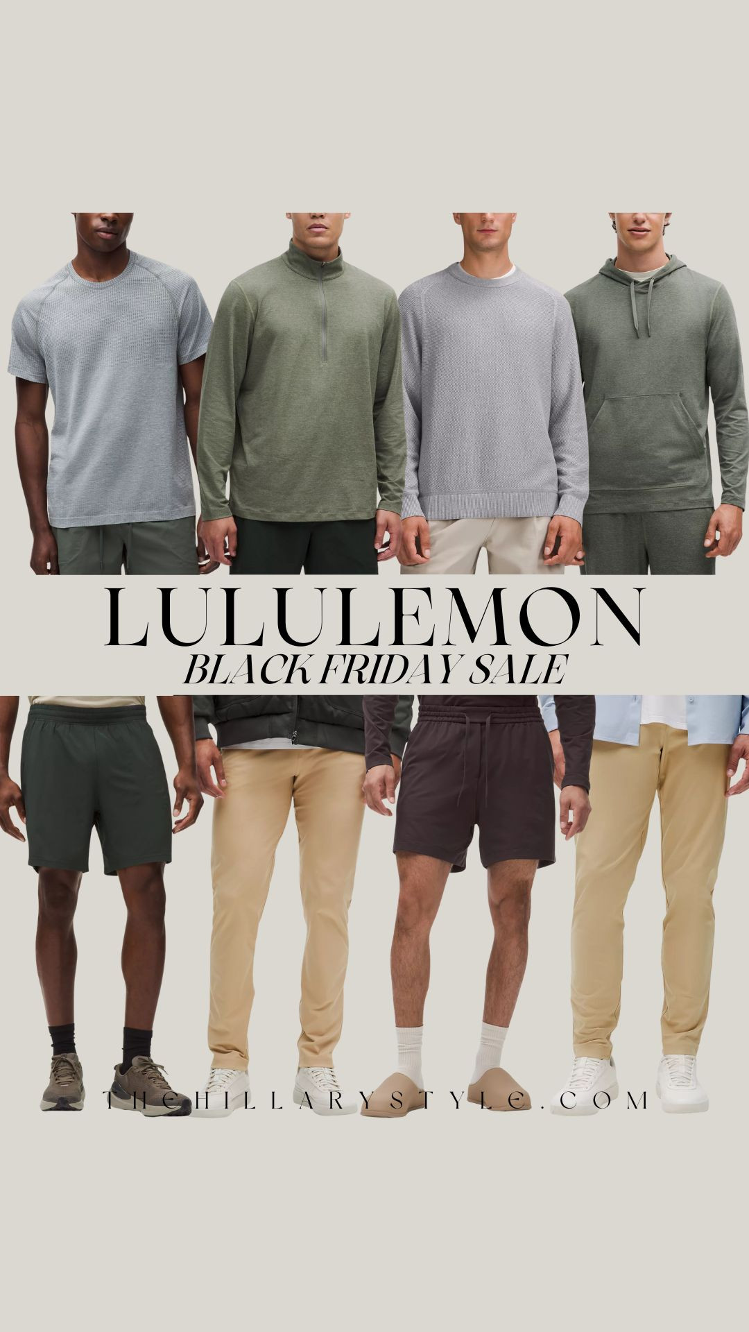 🏃‍♂️ Lululemon Men's Black Friday: Performance & Everyday Essentials
The Lululemon Men's Black Friday Sale is on! 🎯 Time to stock up on all the high-performance athleisure and elevated essentials for the guy in your life (or for yourself!). The ABC Pants and City Sweat hoodies/joggers are a must for that effortless style and functional fit. Grab these core staples in neutral and muted colors for the ultimate capsule wardrobe. Which piece is a guaranteed purchase? Shop the full sale and my top picks for men!

#TheHillaryStyle #LululemonMen #Lululemon #MensStyle #MensAthleisure #ABCPants #CitySweat #ElevatedEssentials #BlackFridayDeals #PerformanceWear #CapsuleWardrobe #LTKMen #PinterestMensFashion #RunEssentials 

 

#LTKActive #LTKSaleAlert #LTKMens
