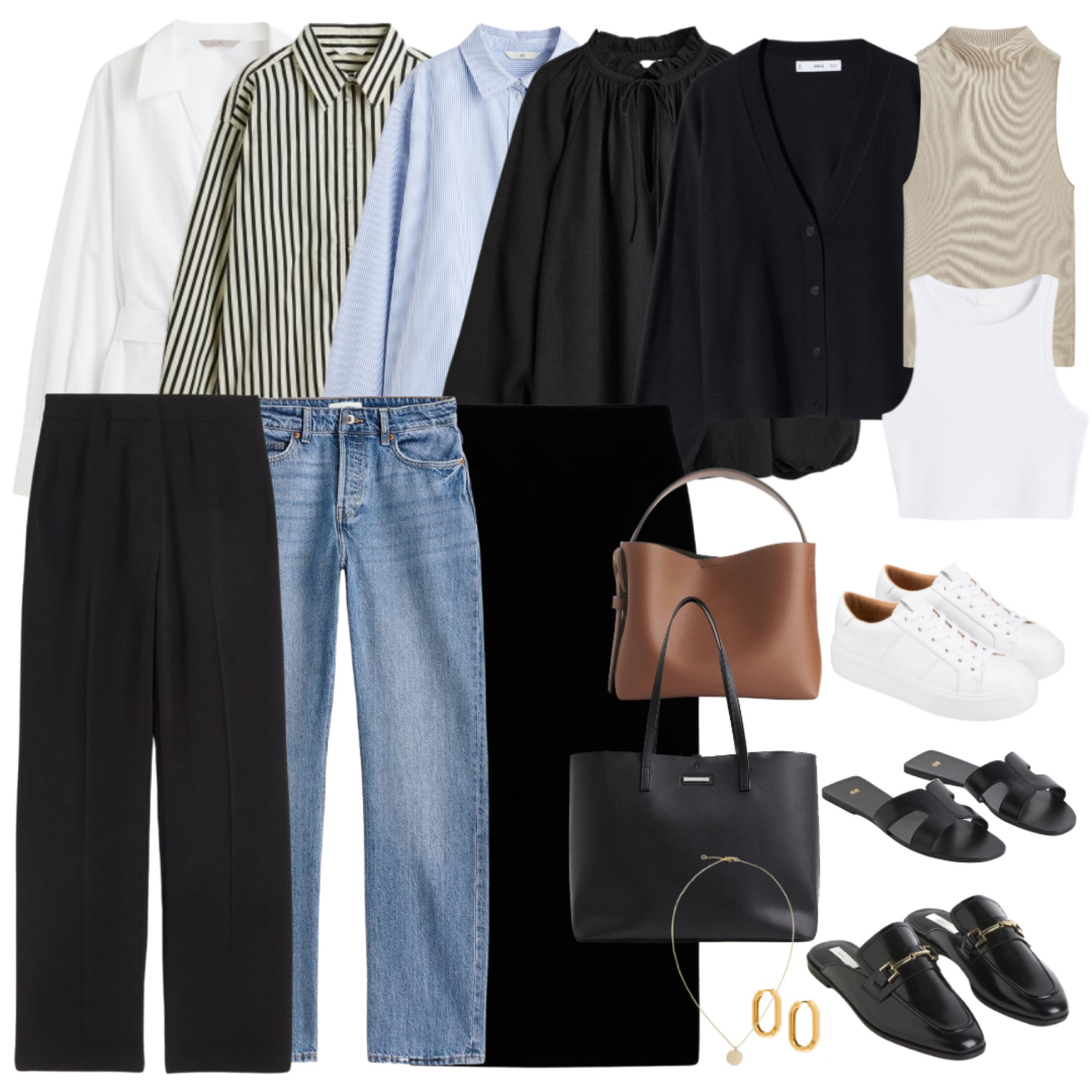 16- piece spring capsules wardrobe for work



#LTKfit #LTKworkwear #LTKitbag