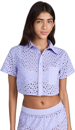 Solid & Striped Women's The Cropped Cabana | Amazon (US)