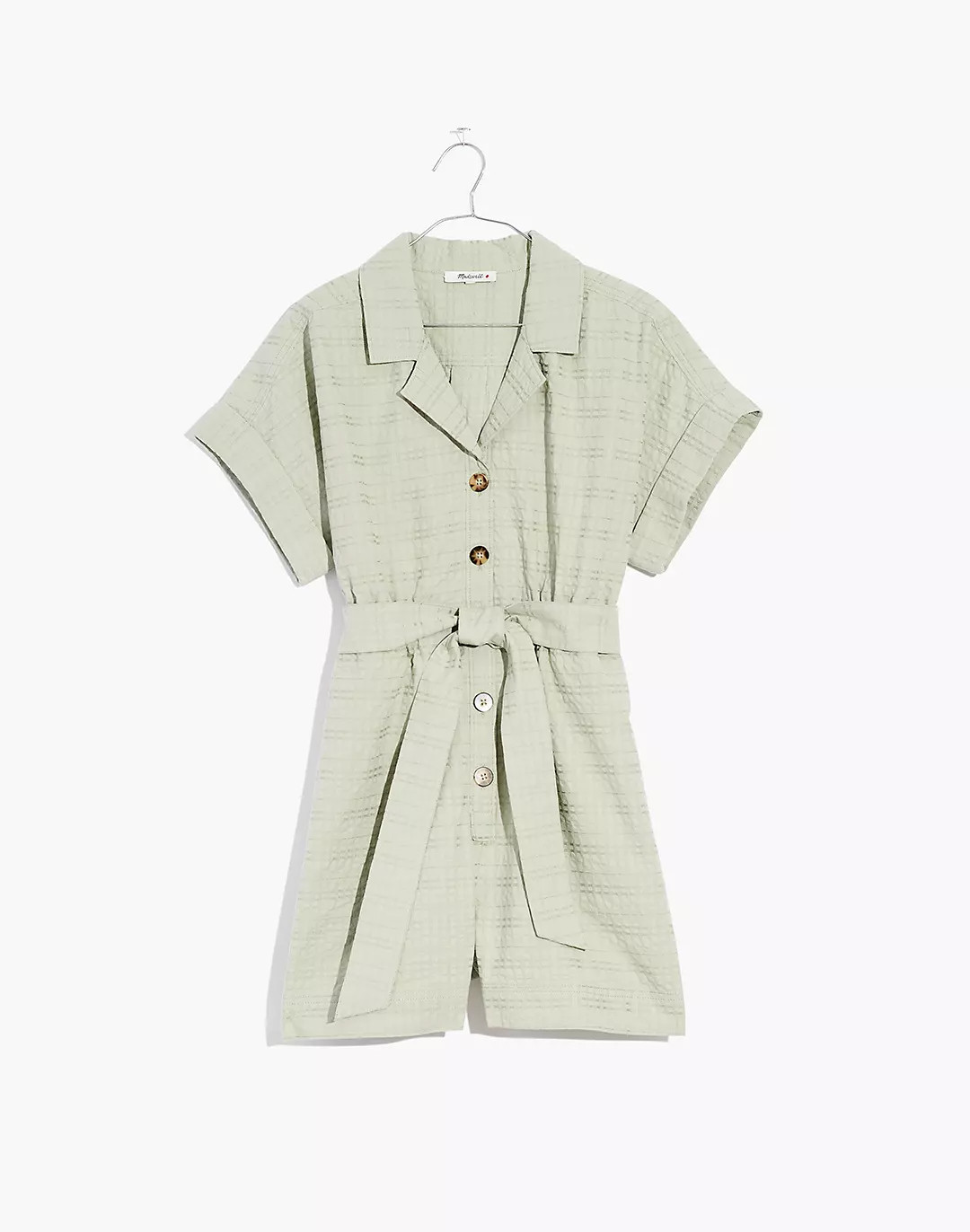 Seersucker Camp Romper | Madewell
