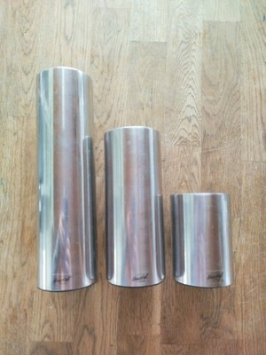 3-er ser Kerzenständer Für Maxi Teelichter, Groß,Mittel,Klein Von Herstal  | eBay.de | eBay DE