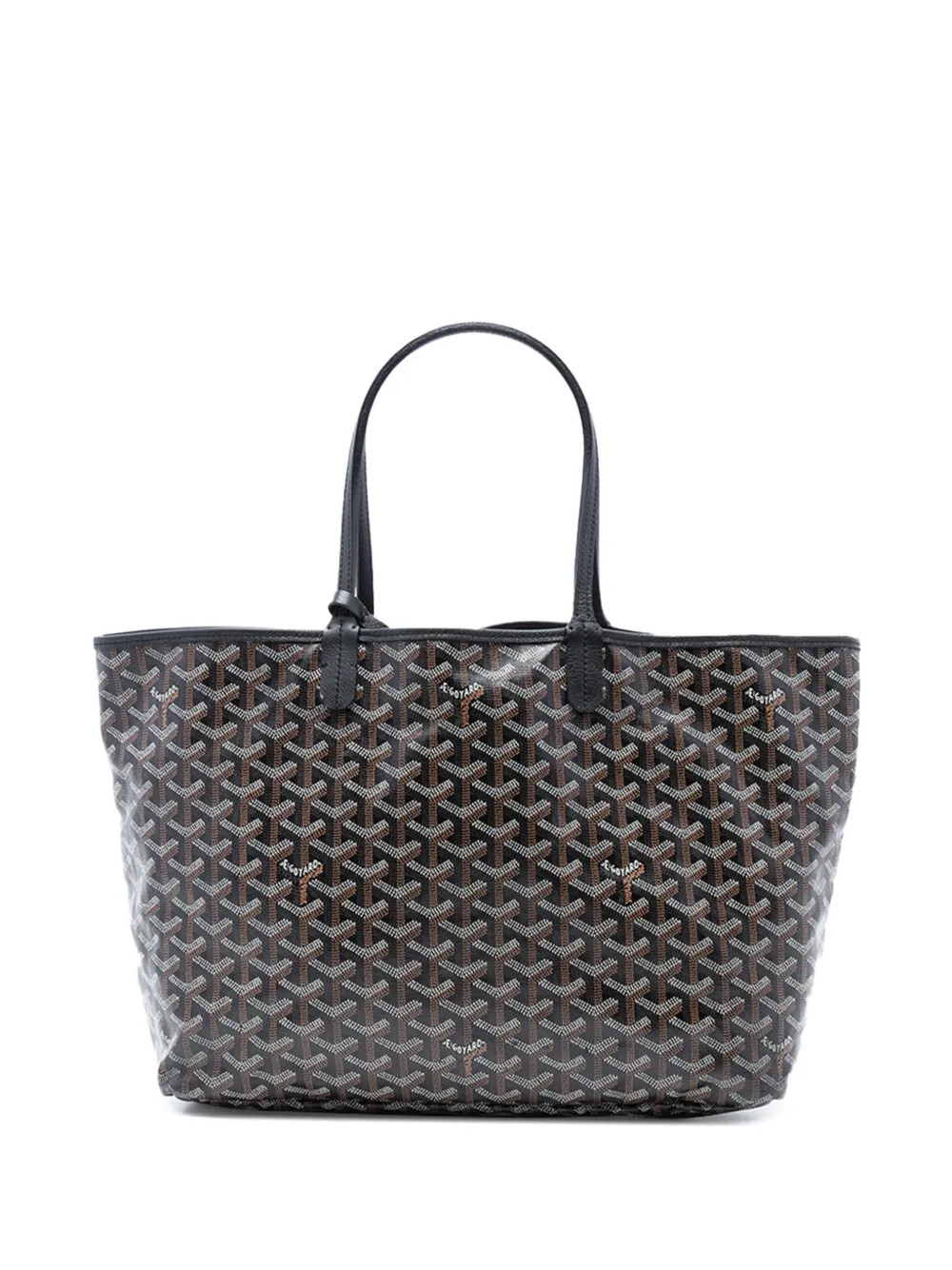 Goyard Pre-Owned 2020 Goyardine Saint Louis PM Tote Bag | Black | FARFETCH CA | Farfetch Global