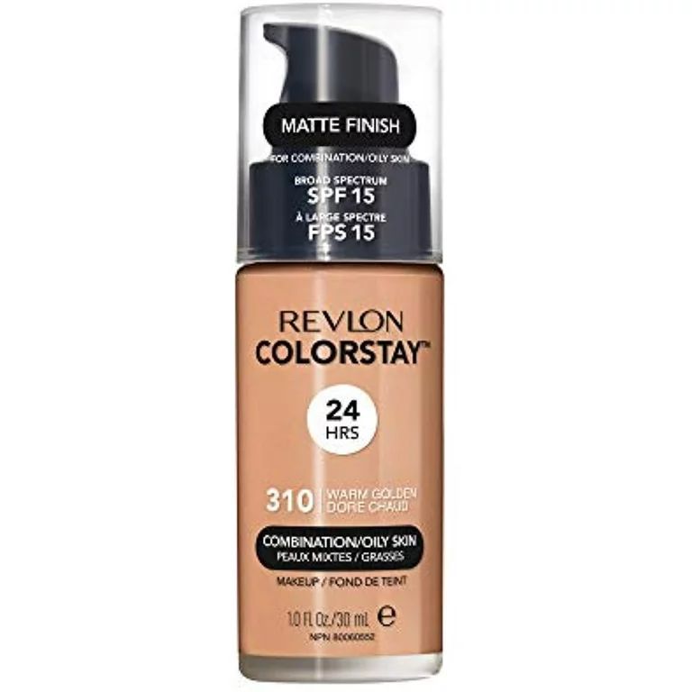 Revlon Colorstay Liquid Foundation Makeup For Combination/Oily Skin Spf 15, Longwear Medium-Full ... | Walmart (US)