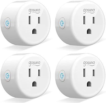 Smart Plug Gosund Smart WiFi Outlet Works with Alexa and Google Home, 2.4G WiFi Only, No Hub Requ... | Amazon (US)