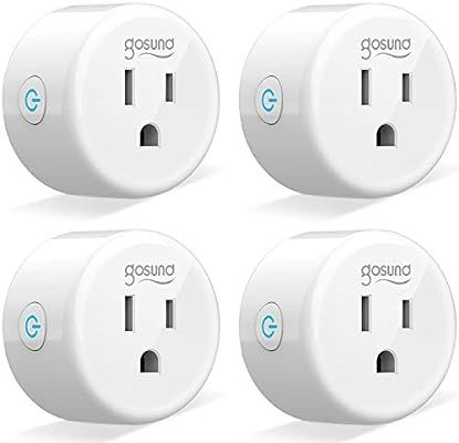 Smart Plug Gosund Smart WiFi Outlet Works with Alexa and Google Home, 2.4G WiFi Only, No Hub Requ... | Amazon (US)