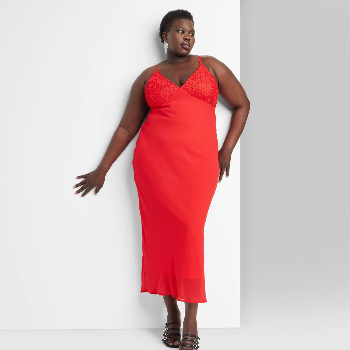 Women's Sleeveless Rosette Cup Maxi Dress - Wild Fable™ | Target