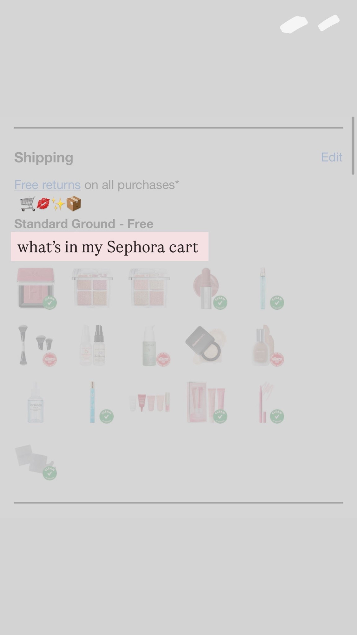 What’s in my Sephora cart! Lots of new to try products & restocks! 💋🛒✨📦

#LTKSaleAlert #LTKselfcare #LTKBeauty