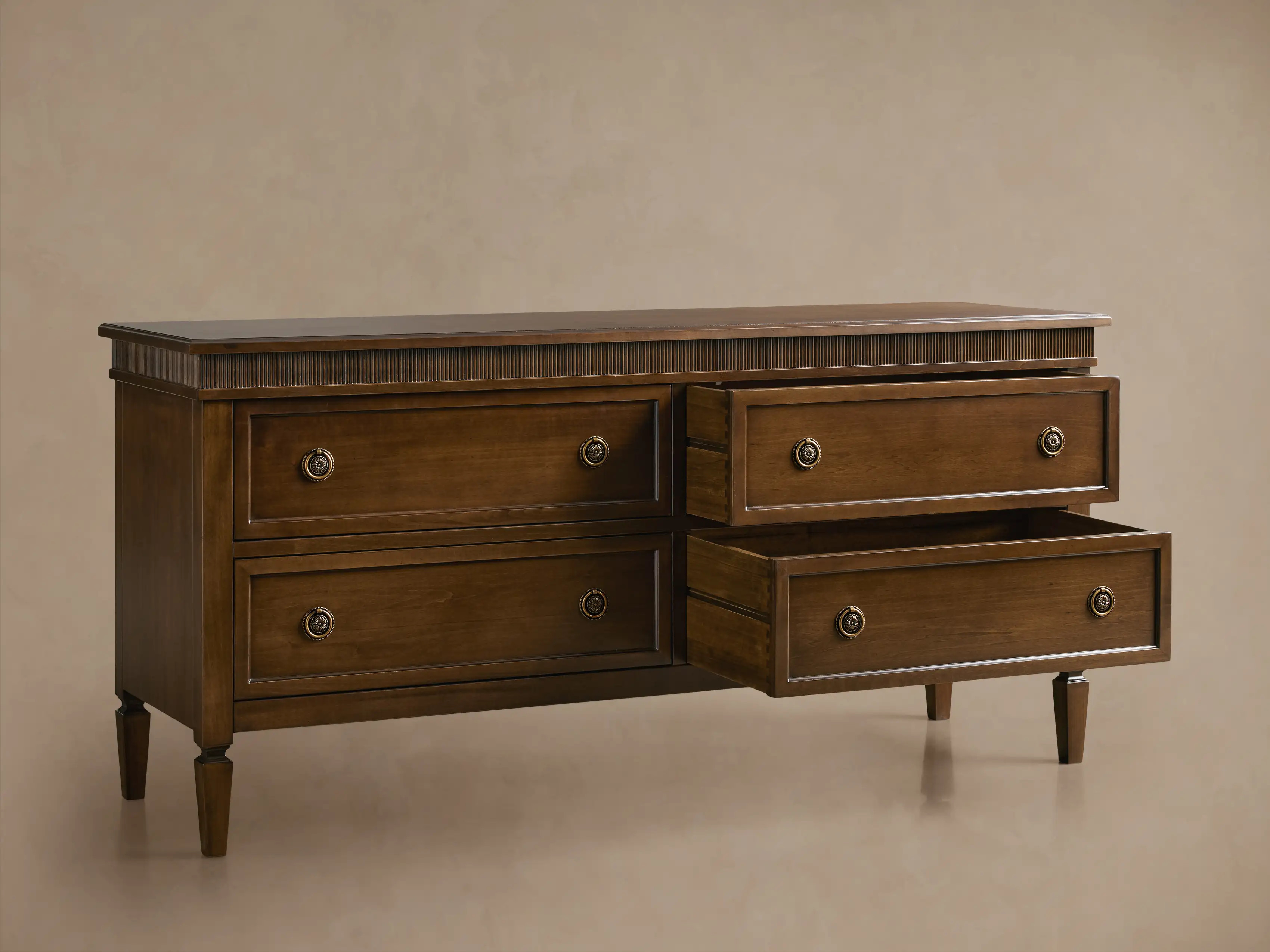 Ottavia Four-Drawer Dresser | Arhaus