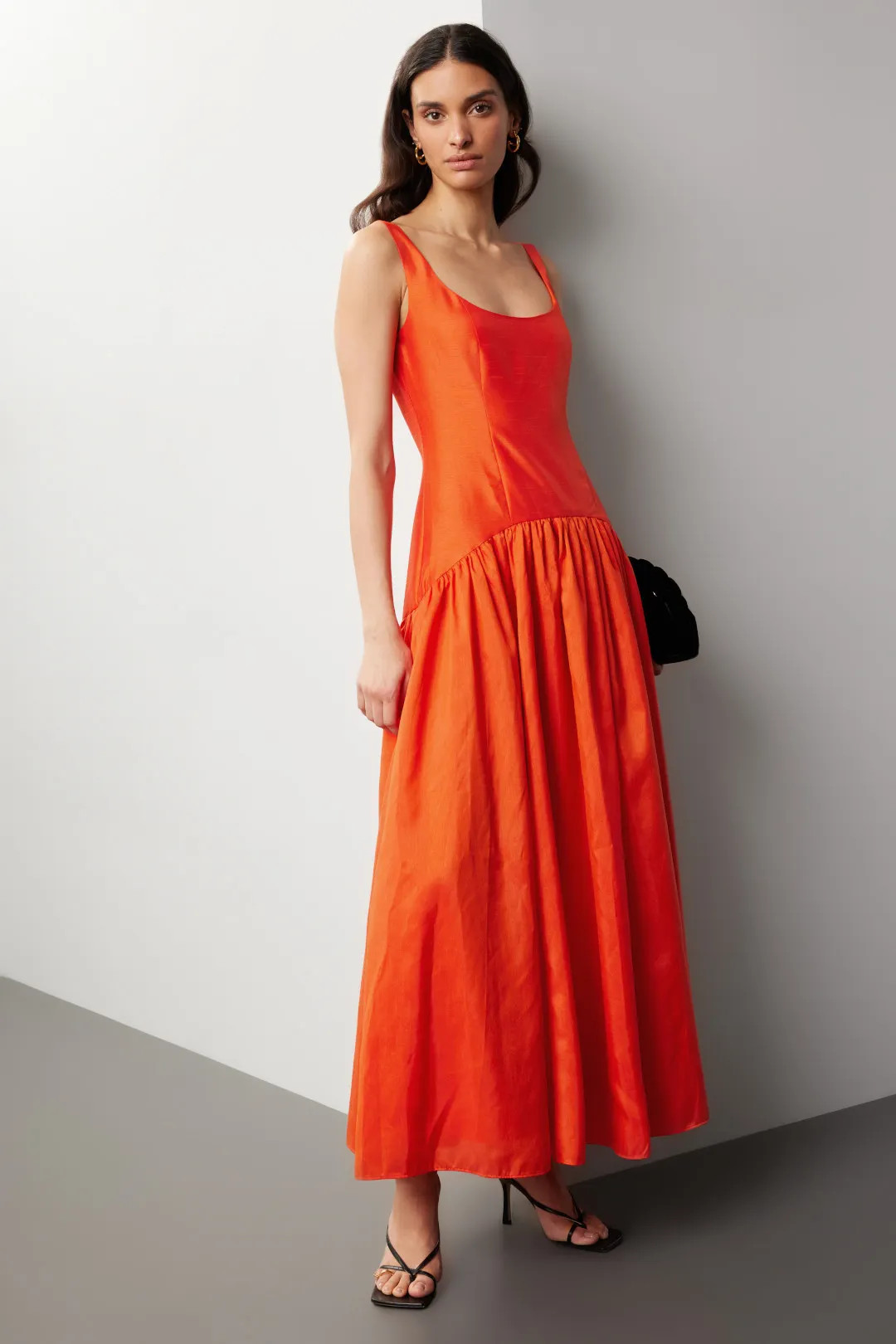 Ridge Drop Waist Gown | Rent the Runway